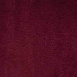 Tissu fausse fourrure rouge tibétain - pretty mercerie - mercerie en ligne
