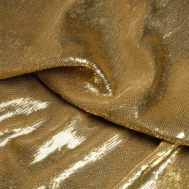 Tissu sequin doré - pretty mercerie - mercerie en ligne