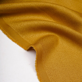 Tissu crêpe amber gold - Pretty Mercerie - mercerie en ligne