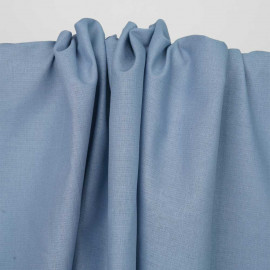 Tissu lin et viscose blue infinity | pretty mercerie | mercerie en ligne