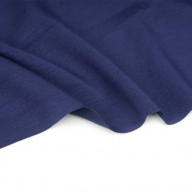 Tissu jersey lourd uni bleu marine | pretty mercerie | mercerie en ligne