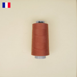 Cône de fil à coudre ginger haute ténacité 5000 m | fabrication française | pretty mercerie | mercerie en ligne