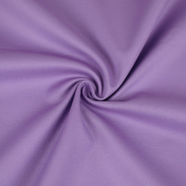 Tissu denim chino uni clock - Violet
