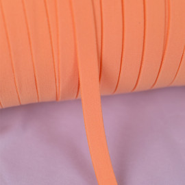 12 mm - Ruban élastique lingerie doux - corail