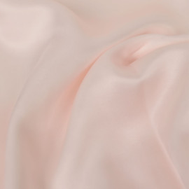 Tissu Cupro et Modal satiné - rose blush