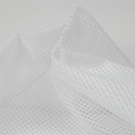 Tissu doublure filet / mesh blanc pour maillot de bain homme