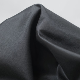 Tissu toile de coton gris escalibur lamé