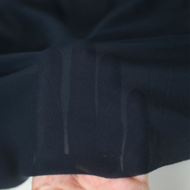 Tissu doublure filet polyamide marine pour maillot de bain mixte
