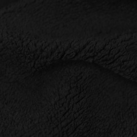 Tissu faux sherpa Ferdy - Noir