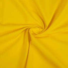Tissu maillot de bain mat uni - jaune vibrant