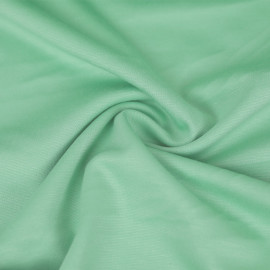 Tissu jersey maille Milano de viscose - uni - vert clair