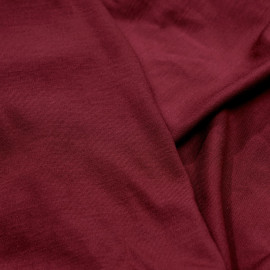 achat tissu jersey bambou sangria - pretty mercerie - mercerie en ligne